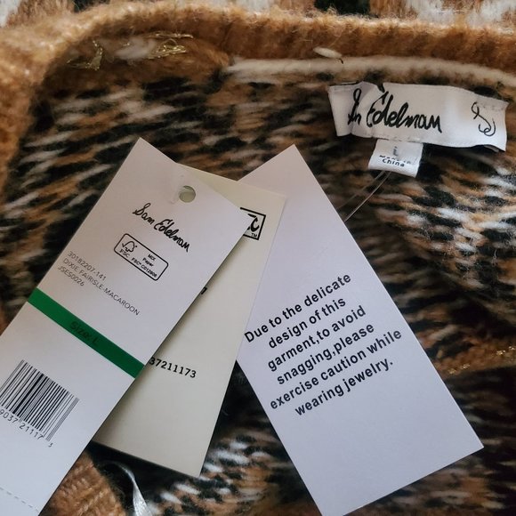 NWT SAM EDELMAN DIXIE FAIR ISLE BENTON SWEATER - Picture 9 of 9
